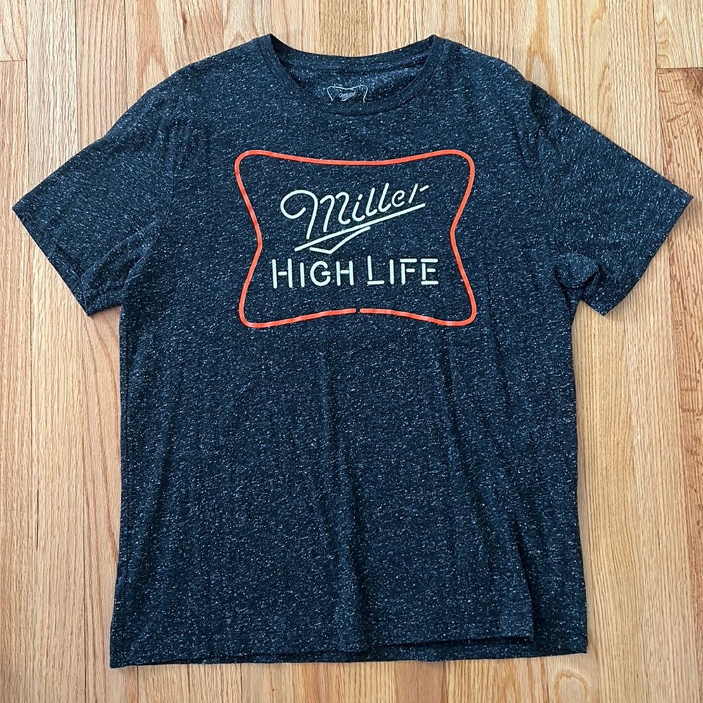 Men’s Miller High Life T Shirt Large